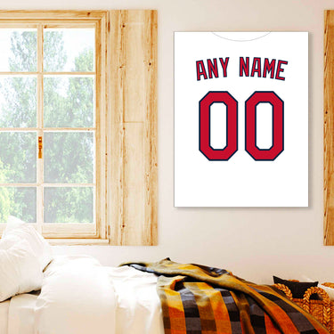 St. Louis Jersey Custom Canvas Print Wall Art for Boy Girl Men Women Baseball Personalized Canvas Art